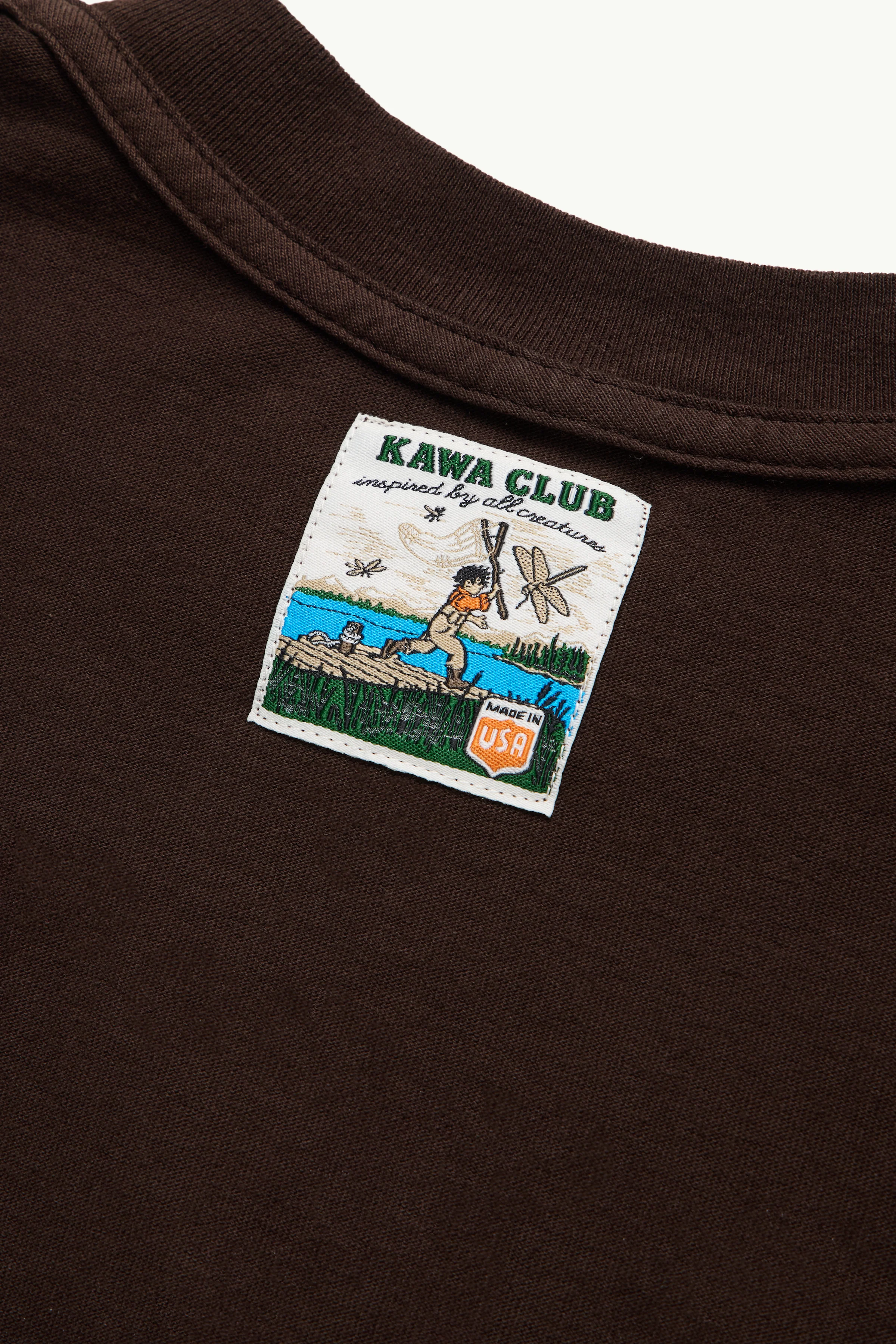 Club Tee "Original" (Brown/Yellow) - Image 3
