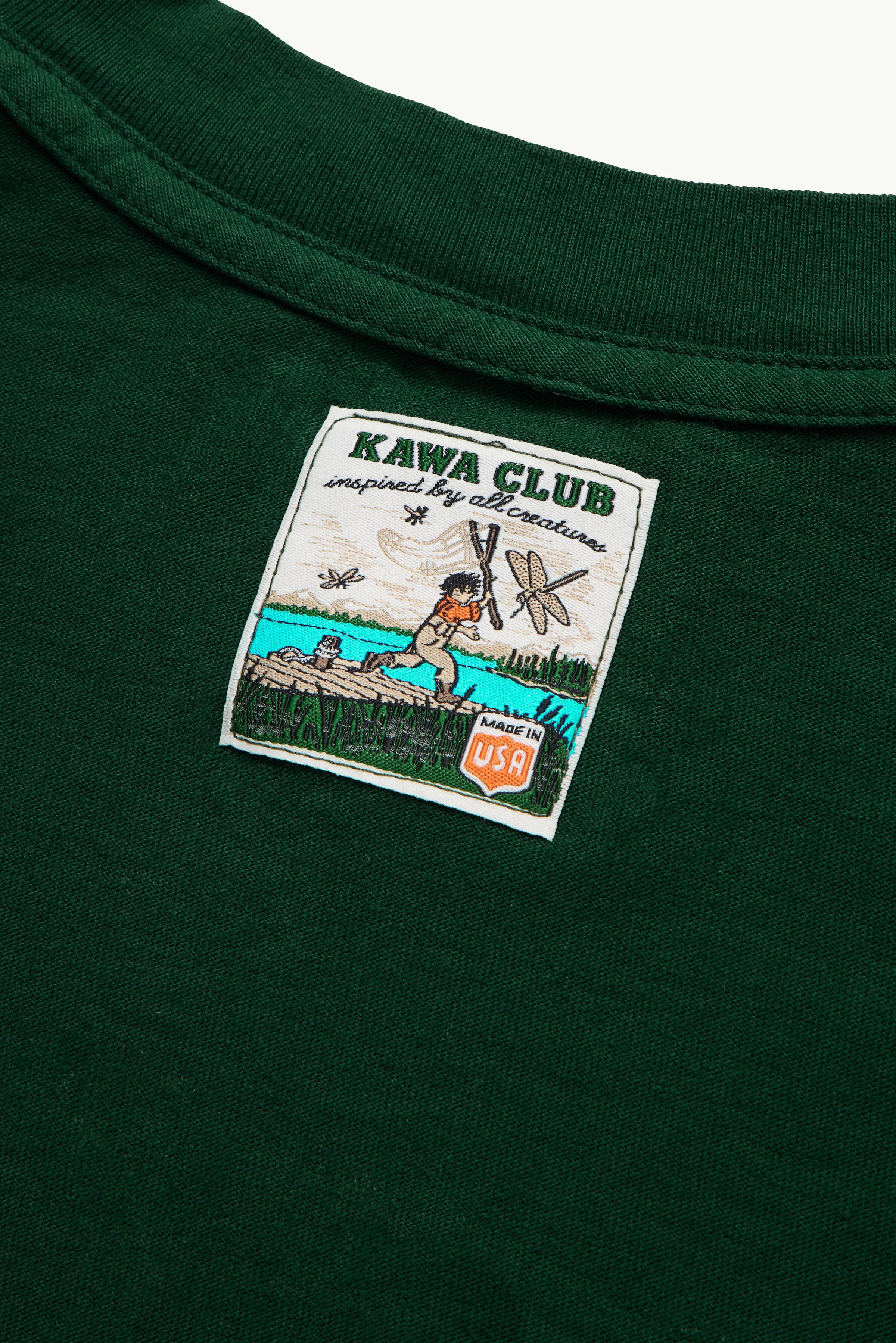 Club Tee "Raw" (Green) - Image 3