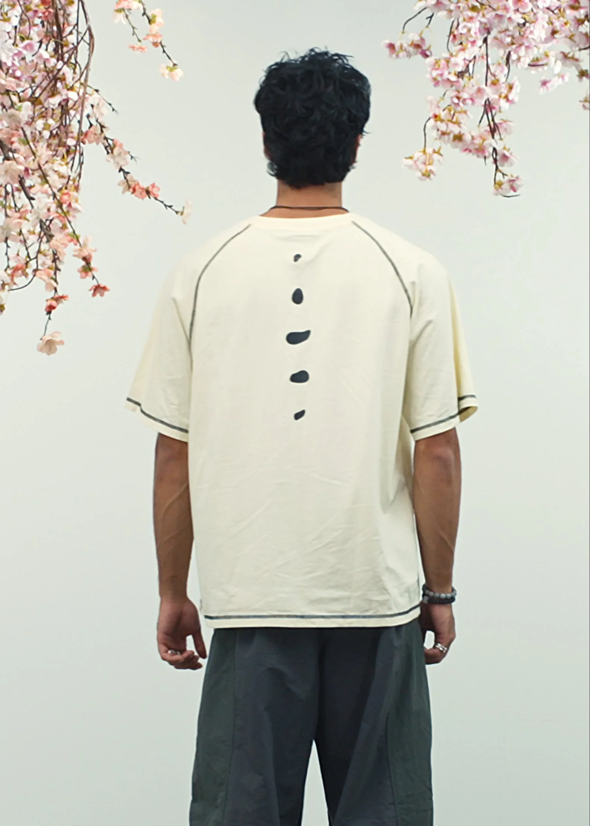 Raglan Climbing Tee (Cream) - Image 5