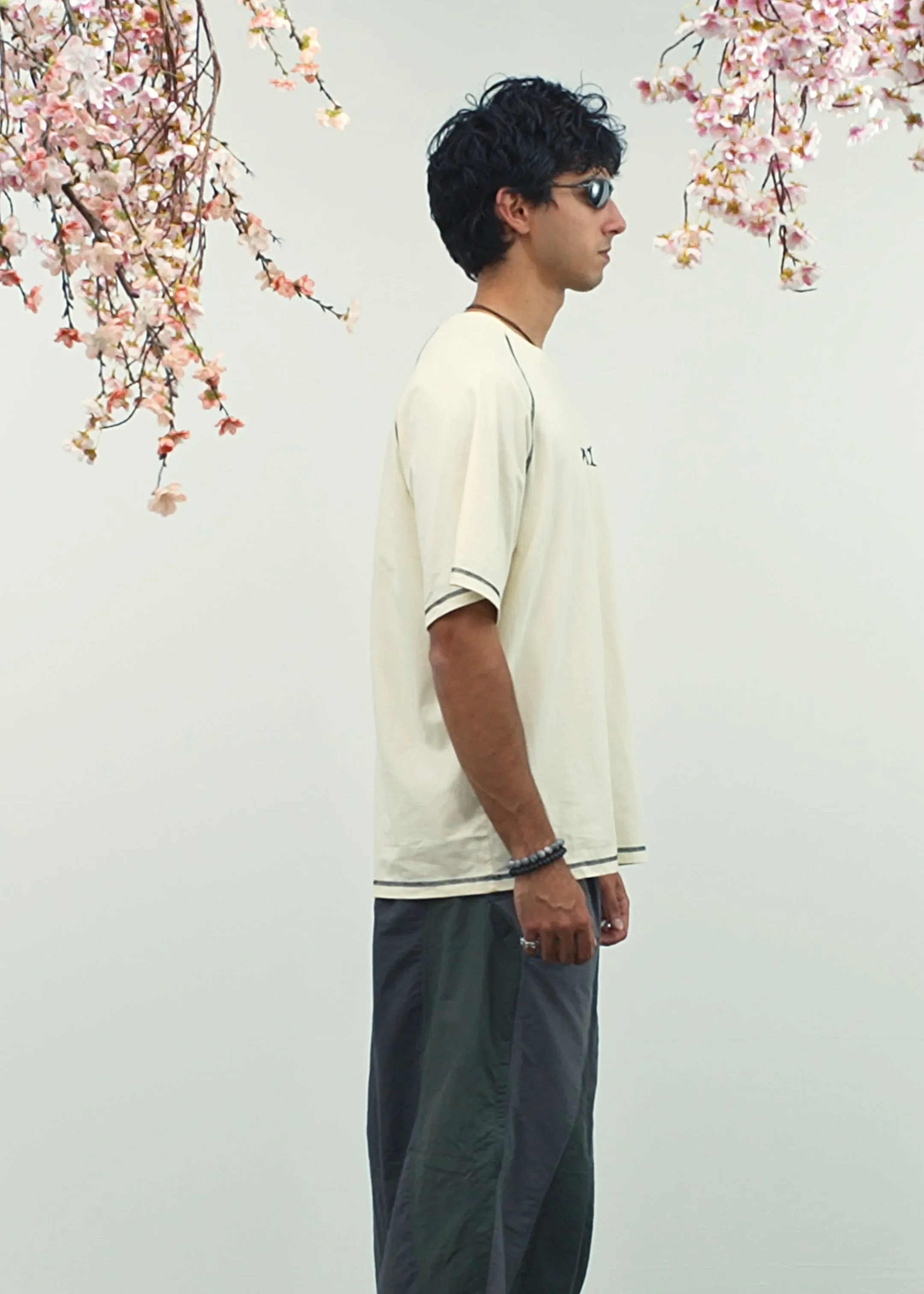 Raglan Climbing Tee (Cream) - Image 6